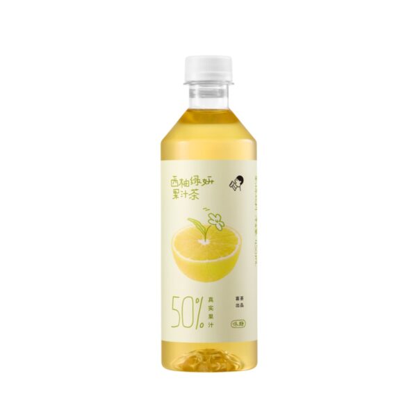 HEYTEA Rich Fruit Tea Grapefruit Green Tea Drink 450ml