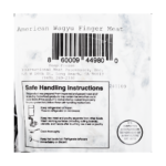 American Wagyu Beef Rib Finger meat, Frozen 1 lb