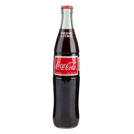 Coca Cola Mexican Soda Glass Bottle 500 ml