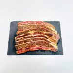 Marinated Sliced Beef Short Rib 3 Bone, Trimmed, Frozen 2 lb