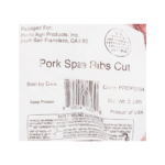 Pork Rib Strips, Frozen 3 lb
