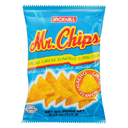 Jack 'N Jill Mr. Chips Nacho Cheese 100 g