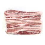 Premium Pork Belly, Skin On, Boneless, Frozen 2 lb