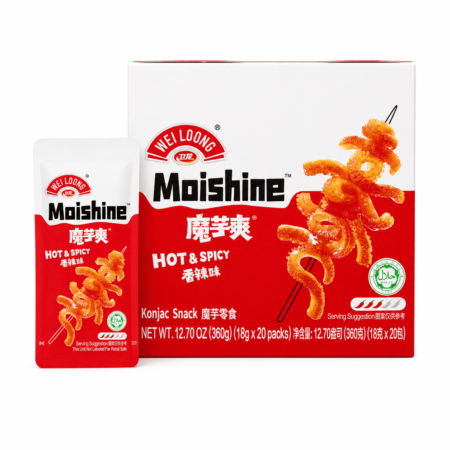 Weilong Hot and Spicy Konjac Snack 360 g