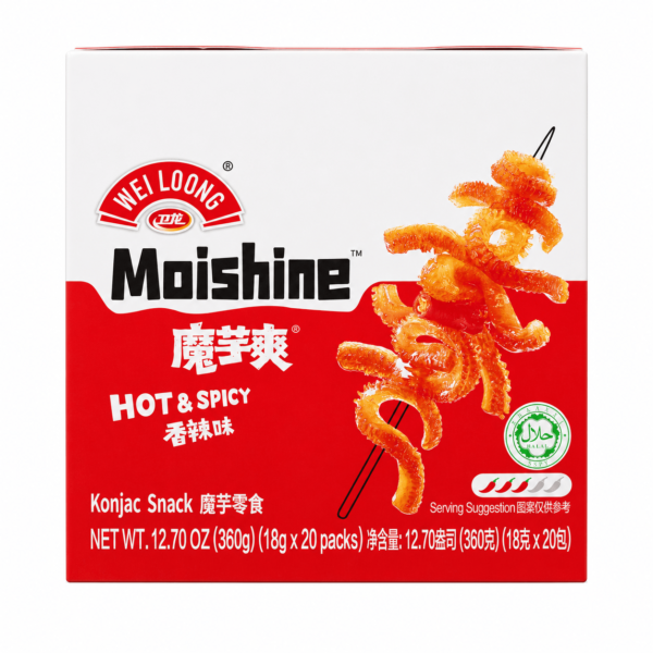 Weilong Hot and Spicy Konjac Snack 360 g
