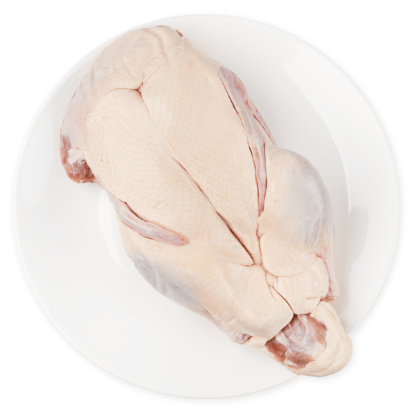 Frozen Whole Duck (Head & Feet Off), Mid-Size 3-4 lb